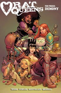 Rat Queens tom 3. Demony - okładka