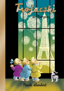 Trojaczki w Paryżu - okładka