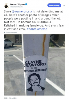 Damon Wayans o konflikcie z Clayne'em Crawfordem na planie Zabójczej broni