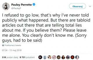 Pauley Perrette na Twitterze