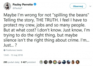 Pauley Perrette na Twitterze