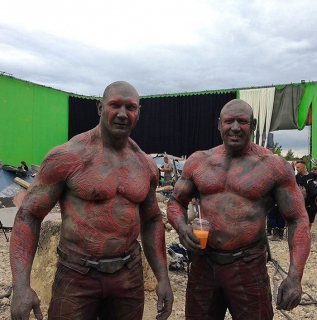 Dave Bautista i Rob de Groot