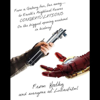 Avengers: Wojna bez granic pokonuje Gwiezdne Wojny: Przebudzenie Mocy