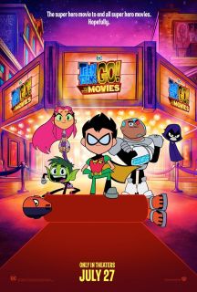 Teen Titans GO! To The Movies - plakat