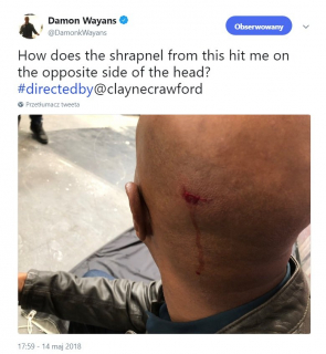 Damon Wayans o konflikcie z Clayne'em Crawfordem na planie Zabójczej broni