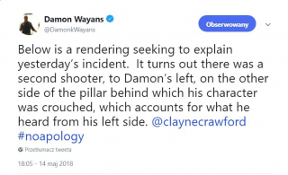 Damon Wayans o konflikcie z Clayne'em Crawfordem na planie Zabójczej broni