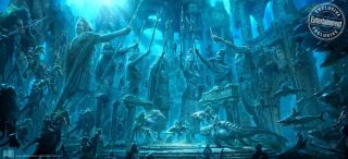 Aquaman - szkic koncepcyjny