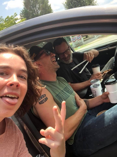 Jon Bernthal na planie The Walking Dead