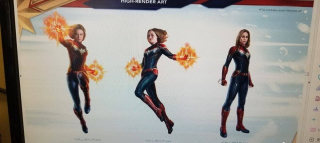 Captain Marvel - grafika