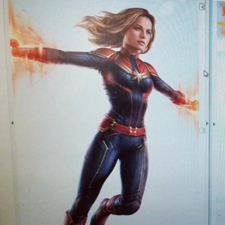 Captain Marvel - grafika