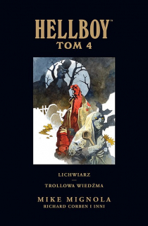 Hellboy. Lichwiarz, Trollowa wiedźma, tom 4 – okładka
