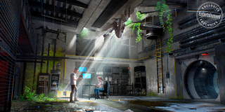 Jurassic World: Upadłe królestwo - szkic koncepcyjny