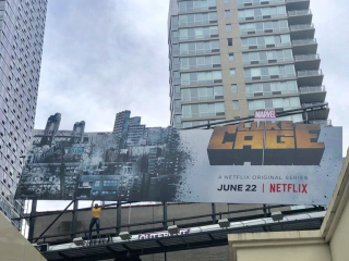 Luke Cage - billboard promocyjny