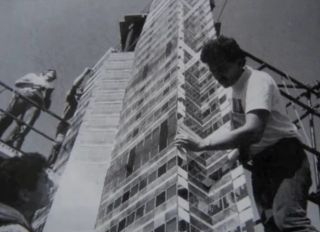 Szklana pułapka - zdjęcie z planu