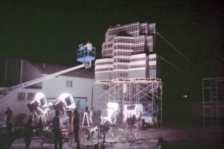 Szklana pułapka - zdjęcie z planu