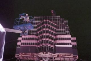 Szklana pułapka - zdjęcie z planu