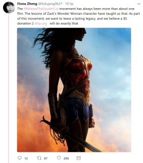 Nowa akcja fanów Zacka Snydera