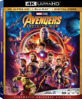 Avengers: Wojna bez granic - wydanie Blu-ray/4K