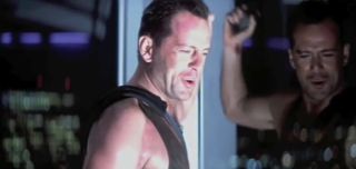 Szklana pułapka - zdjęcie z planu