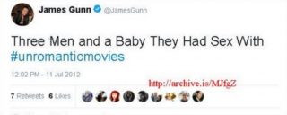 James Gunn na Twitterze - wpisy