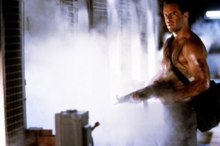 Szklana pułapka - zdjęcie z planu