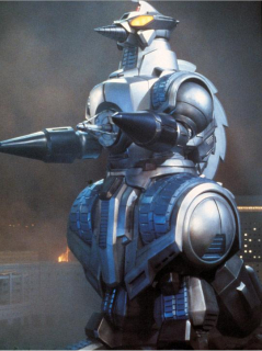 M.O.G.U.E.R.A. ("Godzilla kontra Kosmogodzilla", 1994) - wielki robot ONZ, mający chronić świat przed Godzillą; ostatecznie ramię w ramię z Królem Potworów rozprawił się z Kosmogodzillą; strzela maserami i rozmaitymi pociskami, lata w Kosmosie, potrafi też rozdzielać się na dwie mniejsze części; jego nazwa w języku japońskim oznacza kreta