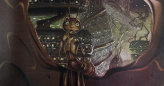 11. Grafika z jednej z pierwszych animacji studia DreamWorks, Mrówka Z.