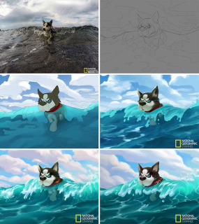 National Geographic - kreskówka