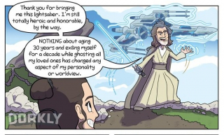 Gwiezdne wojny ostatni Jedi - komiks