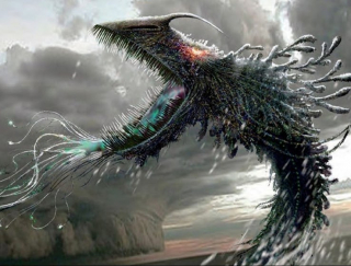 7. Jak wytresować smoka i kolejny mroczny szkic koncepcyjny. Ależ to byłoby ciekawe!