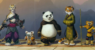 6. Kung Fu Panda i kolejne inne spojrzenie na bohaterów. Czy ta wersja byłaby lepsza?
