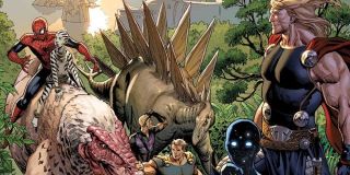 Mieszkańcy Savage Land - ukryta pod lodami Antarktydy tropikalna, prahistoryczna kraina otoczona przez wulkany; żyje tu choćby Ka-Zar, wielki wojownik wzorowany na postaci Tarzana; warto dodać, że w Savage Land nadal żyją także dinozaury