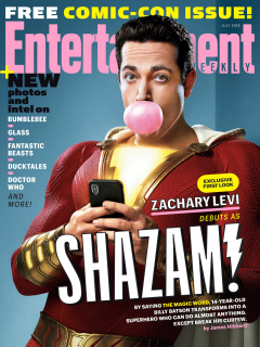 Shazam! - okładka Entertainment Weekly