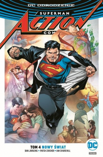 Superman Action Comics – Nowy świat, tom 4 – okładka