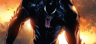 Ultimate Venom - wersja symbionta z serii Ultimate; w tym świecie Peter Parker i Eddie Brock byli w dzieciństwie najlepszymi przyjaciółmi; ich rodzice pracowali przy Projekcie Venom, ostatecznie ginąc, a chłopcy mieli styczność z symbiontem; ostatecznie Parker go odrzucił, Brock zaś zaakceptował
