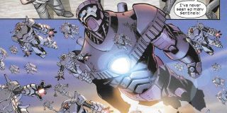 Sentinele - znane już z filmów o X-Men potężne roboty mające na celu zabijanie mutantów