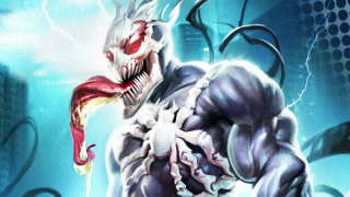 Venom 2099 - w alternatywnym świecie jego żywicielem stał się Kron Stone, którego Punisher zranił w trakcie walki i w ten sposób przekazał mu symbionta; jego krew jest trucizną, potrafi też dowolnie zmieniać swój kształt na poziomie molekularnym