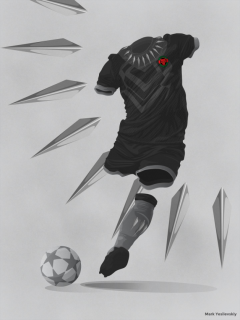 Wakanda - stroje na Mundial