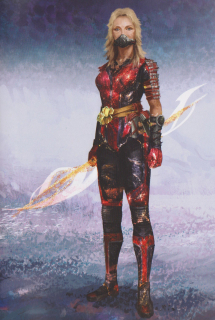 Janet van Dyne - szkice koncepcyjne