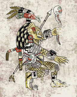 Jorge Garza - ikony popkultury jako Aztekowie