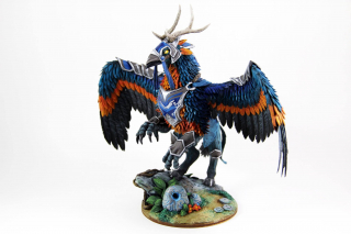 Rzeźby przedstawiające stworzenia z gry World of Warcraft