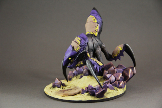 Rzeźby przedstawiające stworzenia z gry World of Warcraft