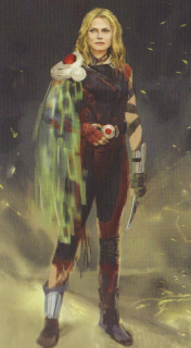 Ant-Man i Osa - Janet Van Dyne szkic koncepcyjny