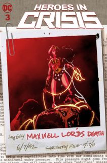 Heroes in Crisis - warianty okładek