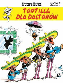 Lucky Luke. Tortilla dla Daltonów, tom 31 – okładka