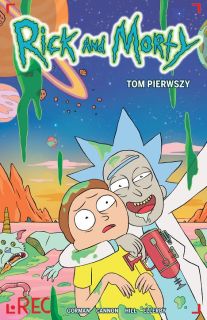 Rick i Morty, tom 1 - okładka