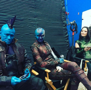 Strażnicy Galaktyki vol. 2 - zakulisowe zdjęcia