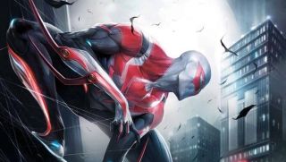 21. Spiderman 2099 Parkertech Armor
