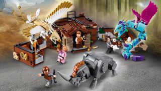 Walizka Newta z magicznymi stworzeniami