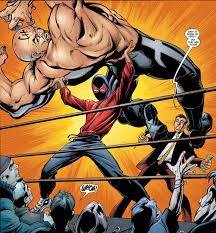 12. Ultimate Spider-Man: kostium wrestlera